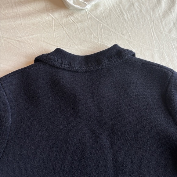 Sezane Betty Cardigan Navy Crochet - Size XS - Picture 6 of 14